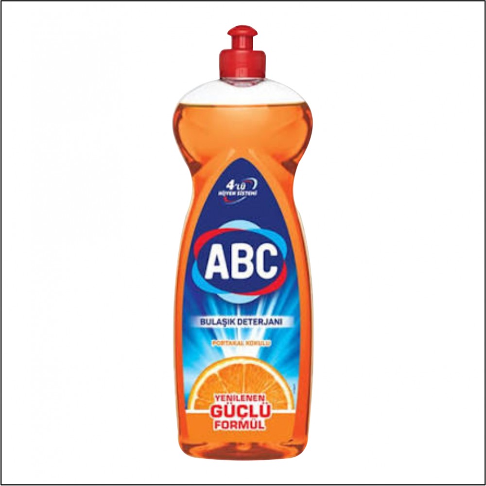 ABC Sıvı Bulaşık Deterjanı Portakal 1 Lt