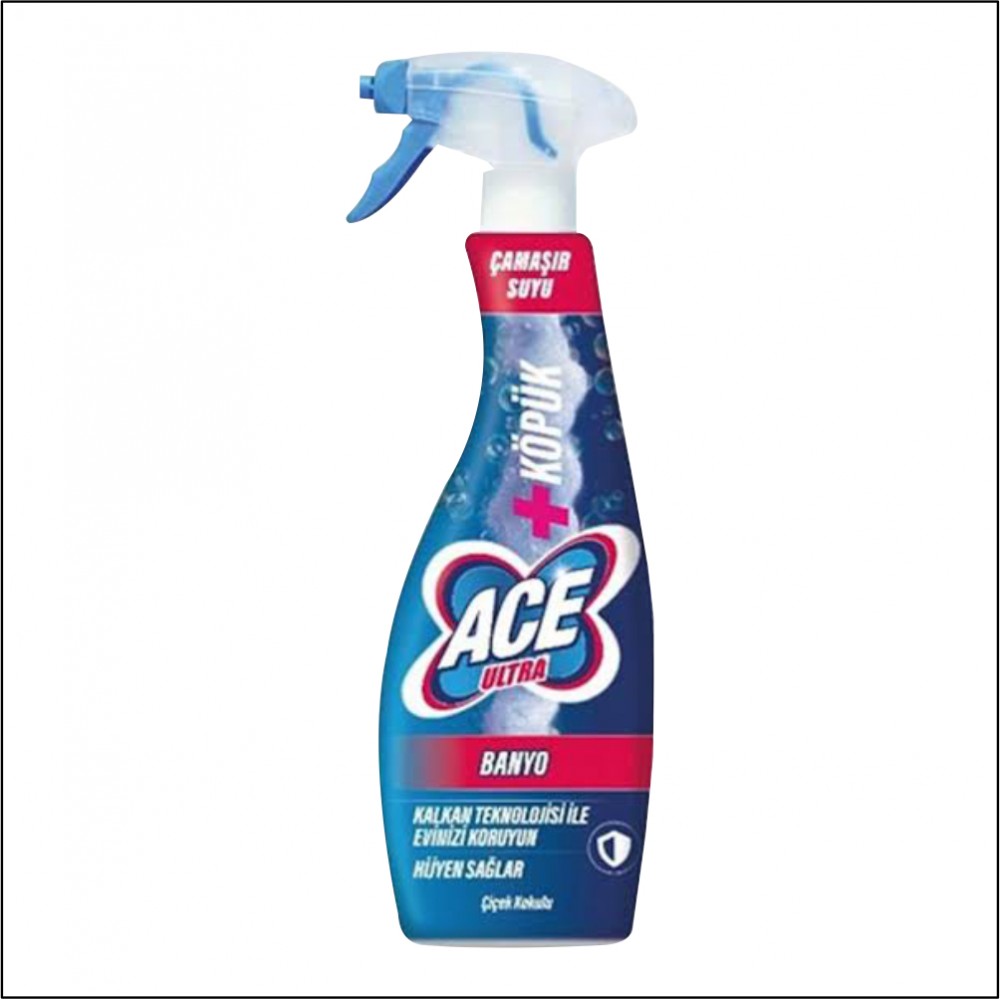 Ace Ultra Köpük Çamaşır Suyu Banyo Çiçek Kokulu