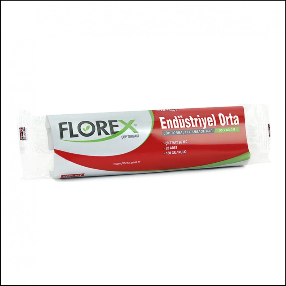 Çöp Poşeti 55x60 Florex Endüstriyel Orta