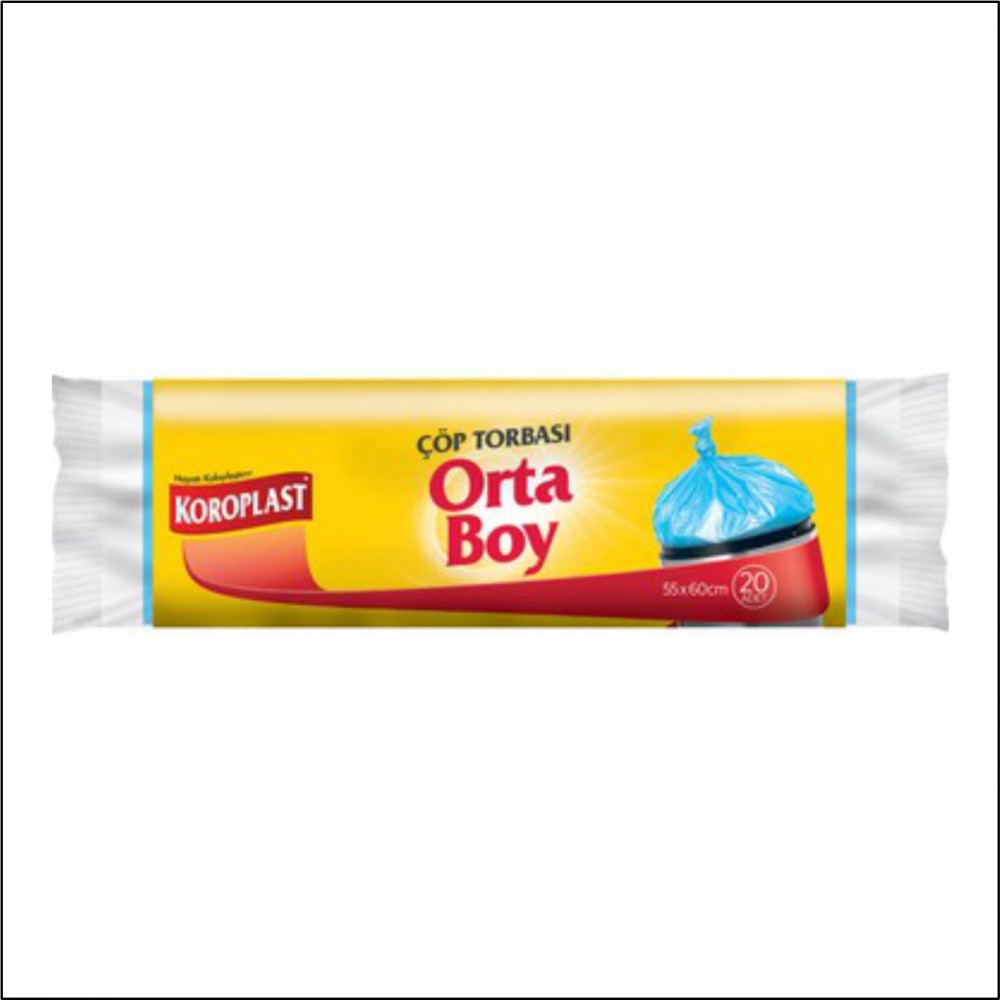 Çöp Poşeti 55x60 Koroplast Orta