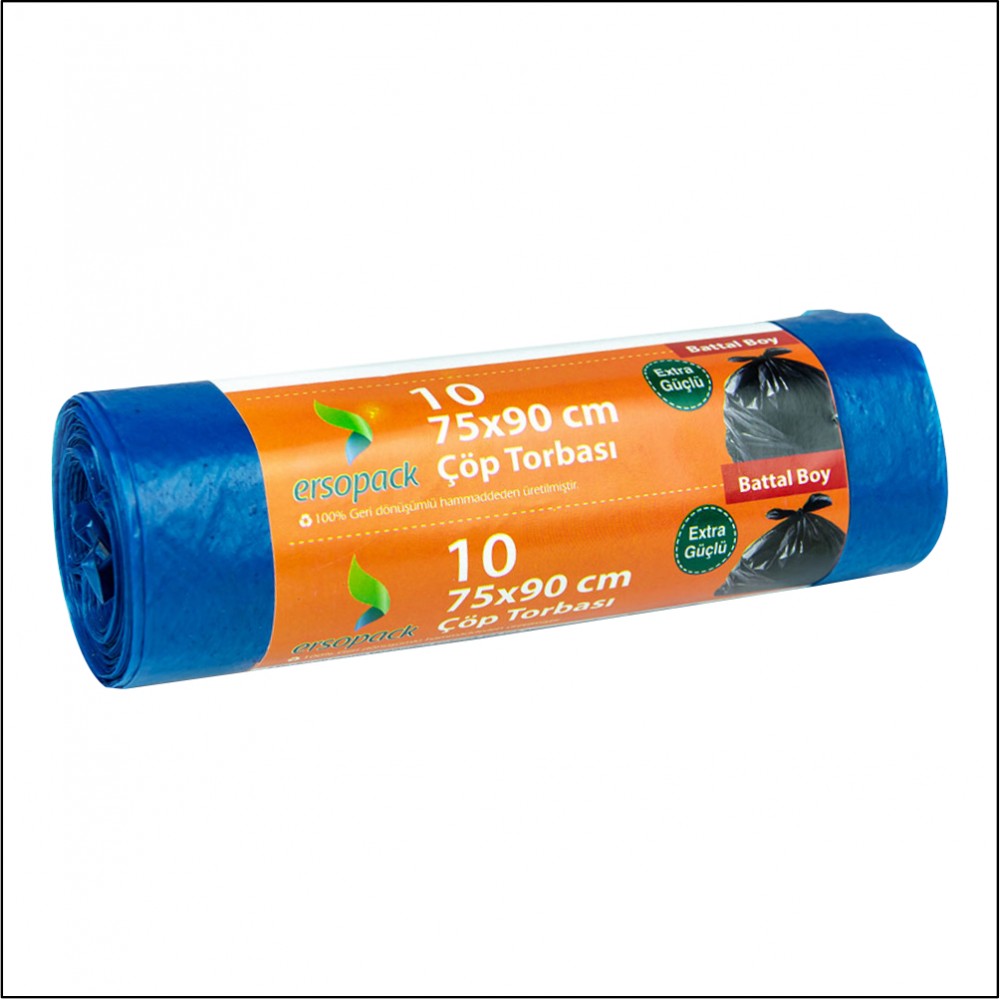 Çöp Poşeti 75x90 Ersopack Battal 400 gr