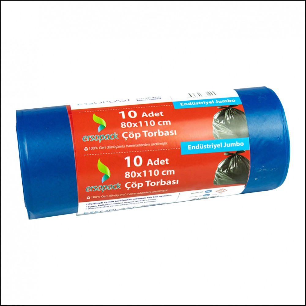 Çöp Poşeti 80x110 Ersopack Endüstriyel Jumbo