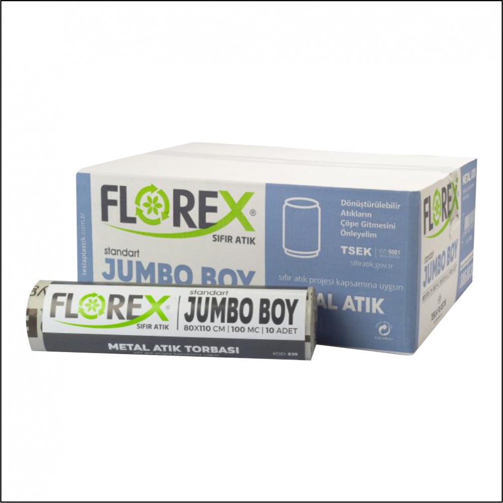 Çöp Poşeti 80x110 Florex Metal Atık