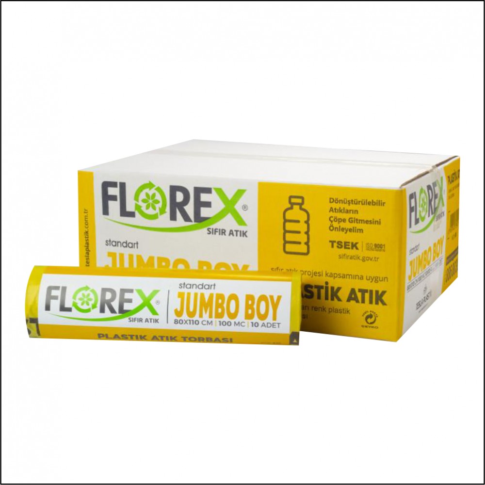 Çöp Poşeti 80x110 Florex Plastik Atık
