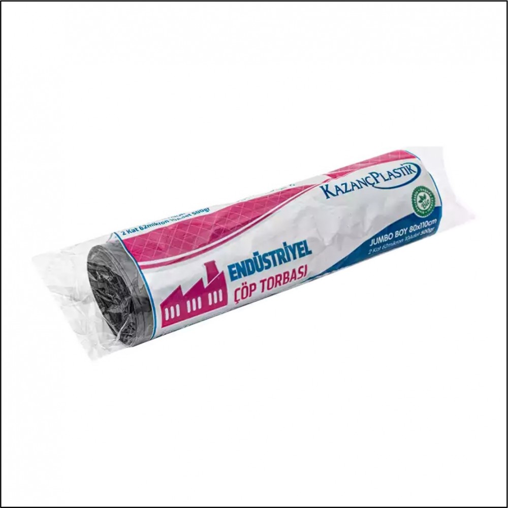 Çöp Poşeti 80x110 Kazanç Endüstriyel Jumbo
