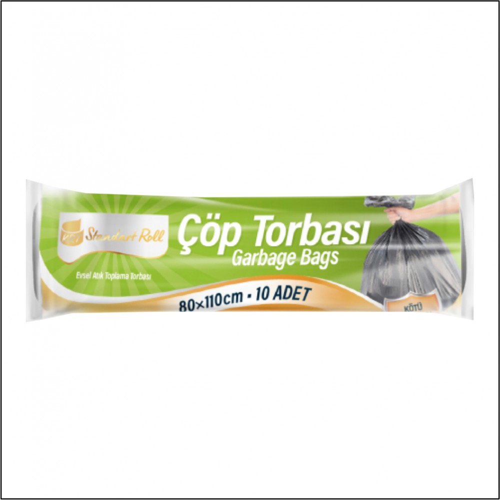 Çöp Poşeti 80x110 Standart Roll Jumbo