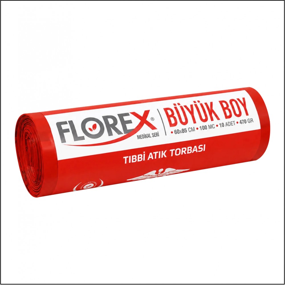 Tıbbi Atık Poşeti 60x85 Florex